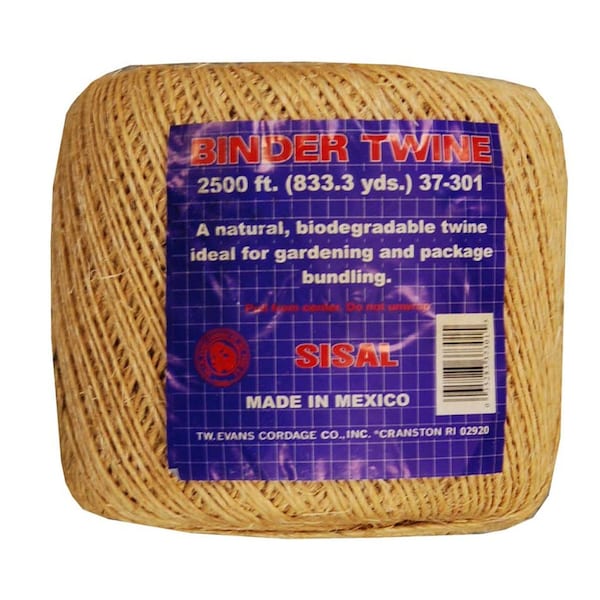 T.W. Evans Cordage Co. 3/32. Dia x 2250 ft. Binder Twine Ball 37-301 - main